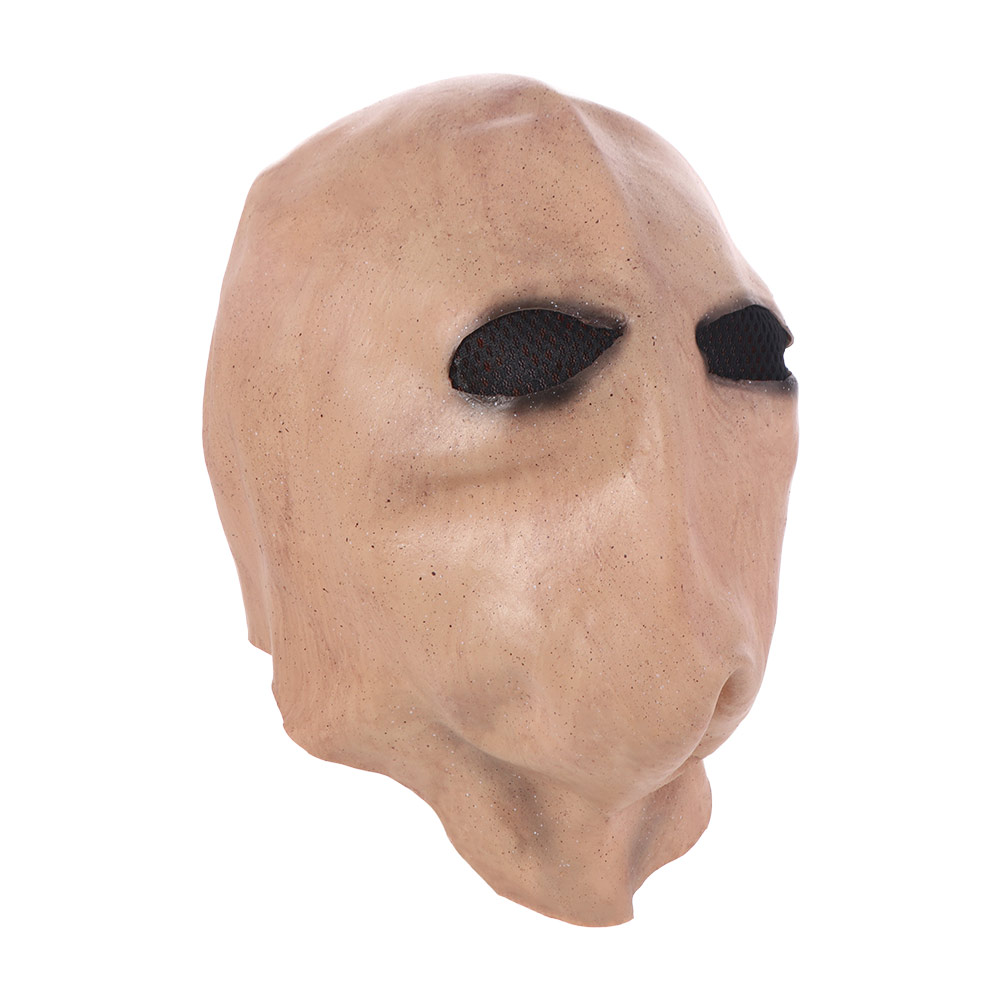 Latex Alien Mask Realistic - Gesichtsloser Mann Halloween Slenderman Maske, Ungiftiger