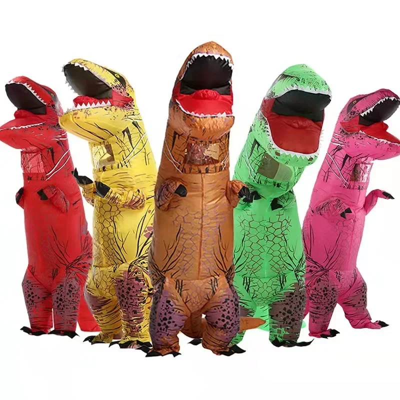 Inflatable Dinosaur Costume Adult - Tyranno saurus Rex aufblasbare Kostüm Maskottchen
