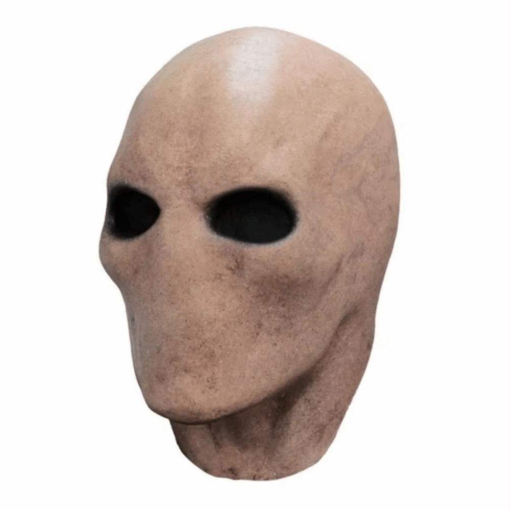 Latex Alien Mask Realistic - Gesichtsloser Mann Halloween Slenderman Maske Ungiftig