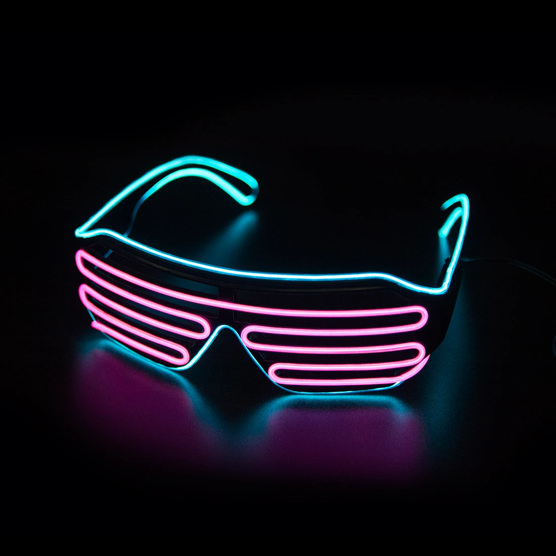 Glow In The Dark Party Glasses - LED leuchtende Gläser Gafas leuchtende Bril