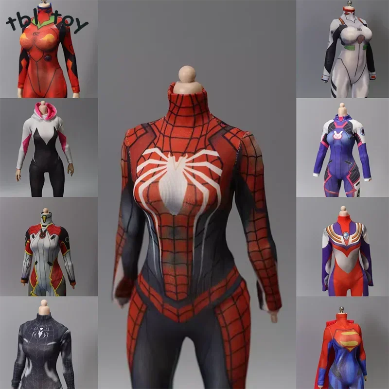 Spiderman Jumpsuit Kids - Maßstab 1/6 Overalls Anime Girls Fighter