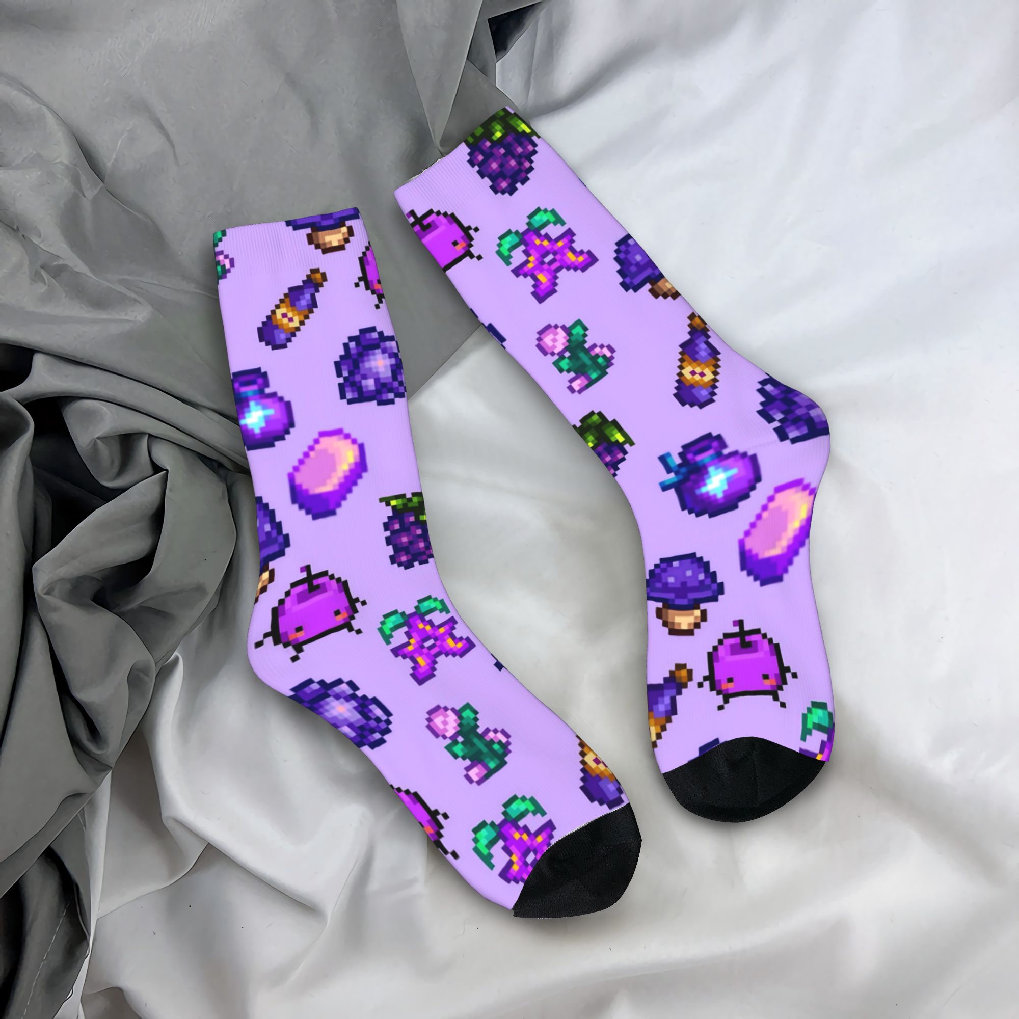 Funny Chicken Leg Socks - Stardew Valley Tiere Huhn Strümpfe Frauen