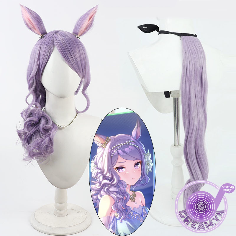 Anime Cosplay Wig Heat Resistant - Mejiro Cosplay Perücke Umamusume Pretty Derby