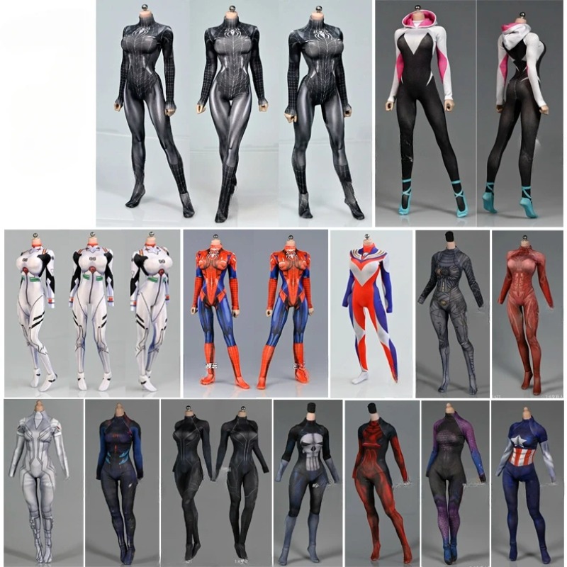 Spiderman Jumpsuit Kids - Overalls Modell 1/6 Anime Girls Fighter