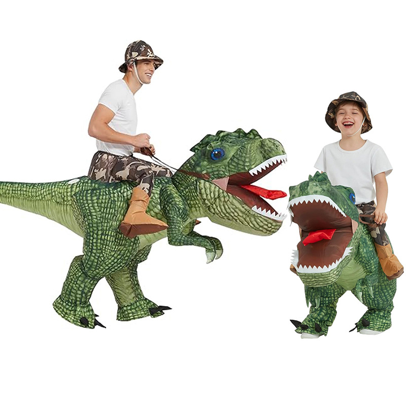 Inflatable Dinosaur Costume Adult - Neuestes Trendiges Aufblasbares Tyrannosaurus Rex Kostüm
