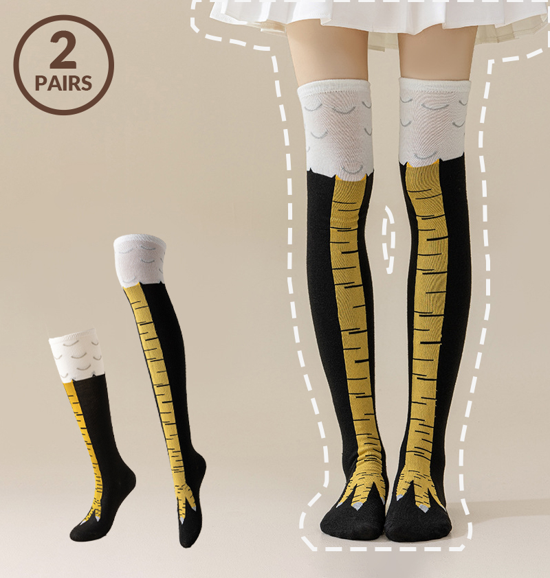 1/2paris Männer Lustige 3D Huh – Funny Chicken Leg Socks Bewertung und Preis