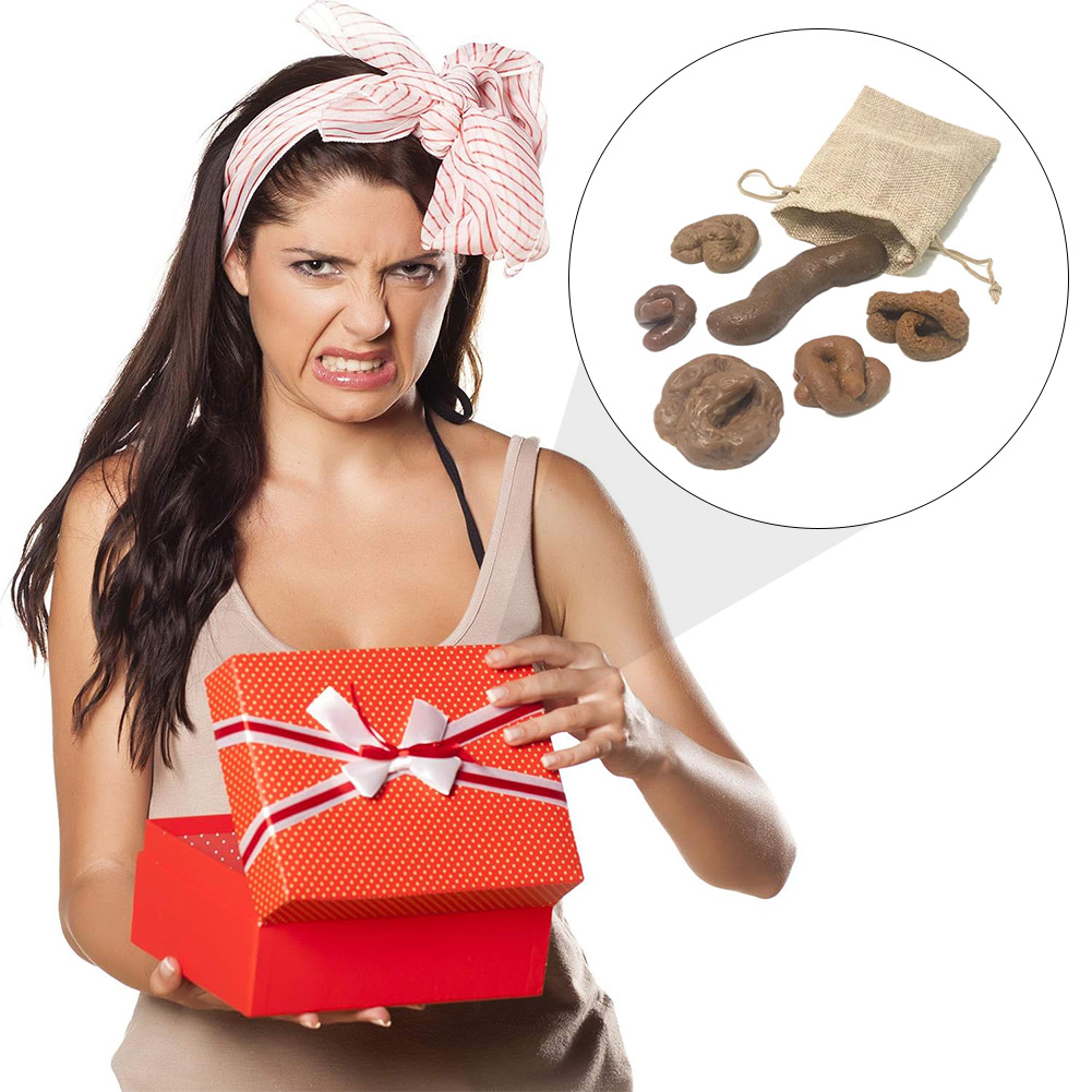 6 Teile/satz Poop Streich Spie – Fake Poop Gag Gift Bewertung und Preis