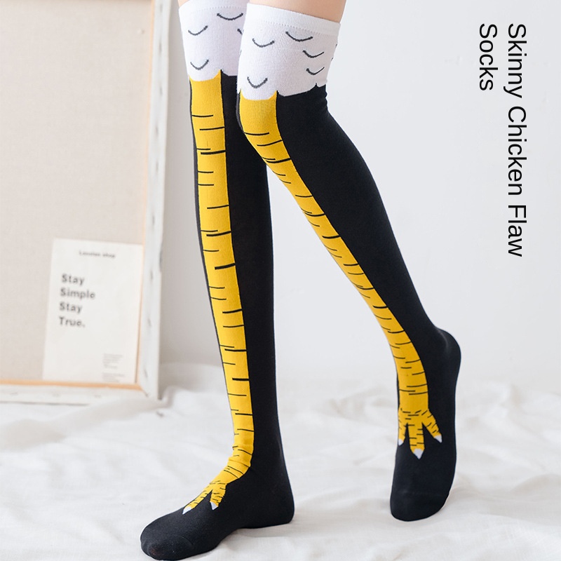 1–20 Paar lustige 3D-Kniestrüm – Funny Chicken Leg Socks Bewertung und Preis