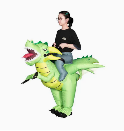 1 Stück Halloween Aufblasbares – Inflatable Dinosaur Costume Adult Bewertung und Preis