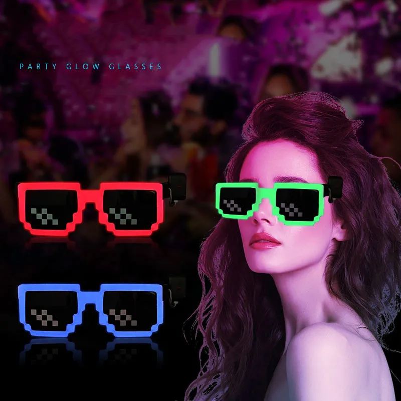 Drahtlose LED-Leuchtbrille, LE – Glow In The Dark Party Glasses Bewertung und Preis