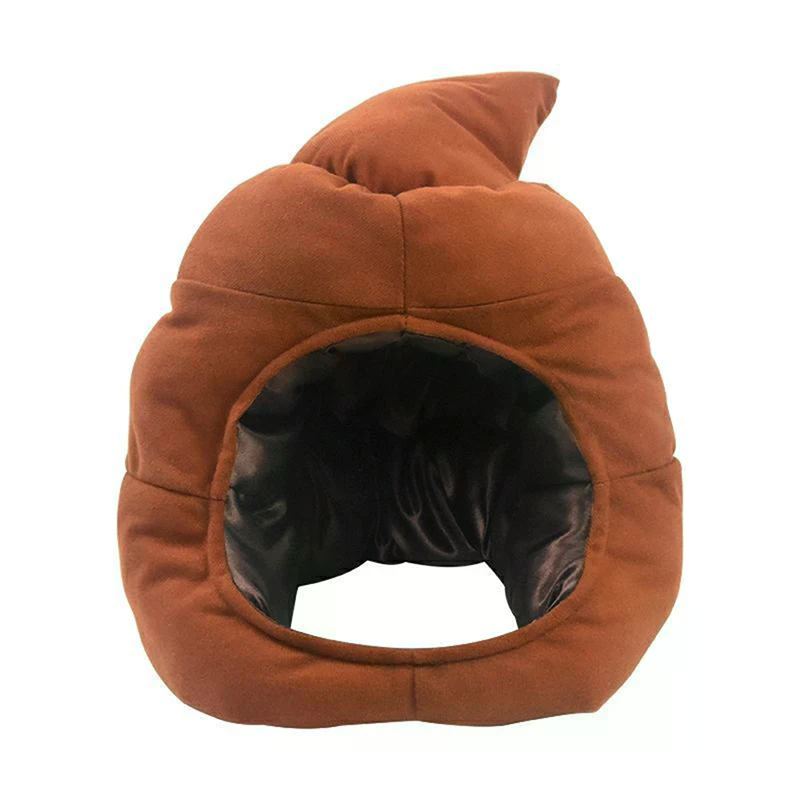 Kreativer, lustiger Plüschhut  – Fake Poop Gag Gift Bewertung und Preis