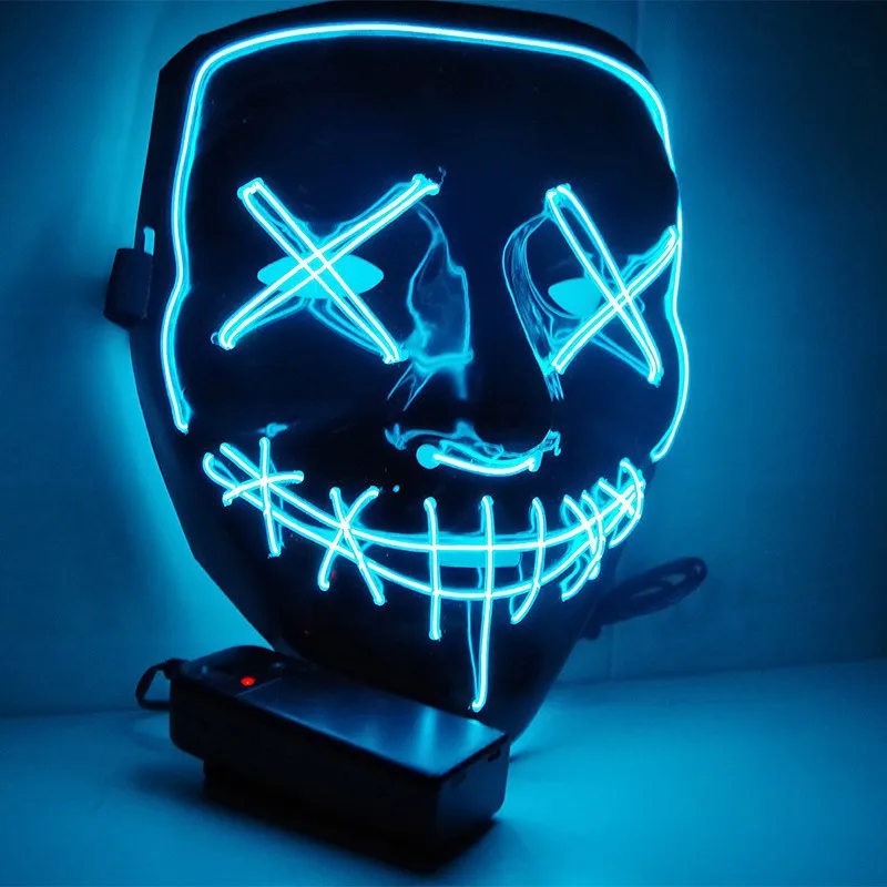 Drahtlose gruselige leuchtende – Led Purge Mask Halloween Bewertung und Preis