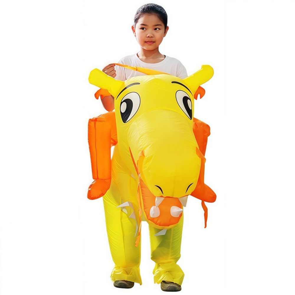 Kinder-Dinosaurier-Reitkostüm  – Inflatable Dinosaur Costume Adult Bewertung und Preis
