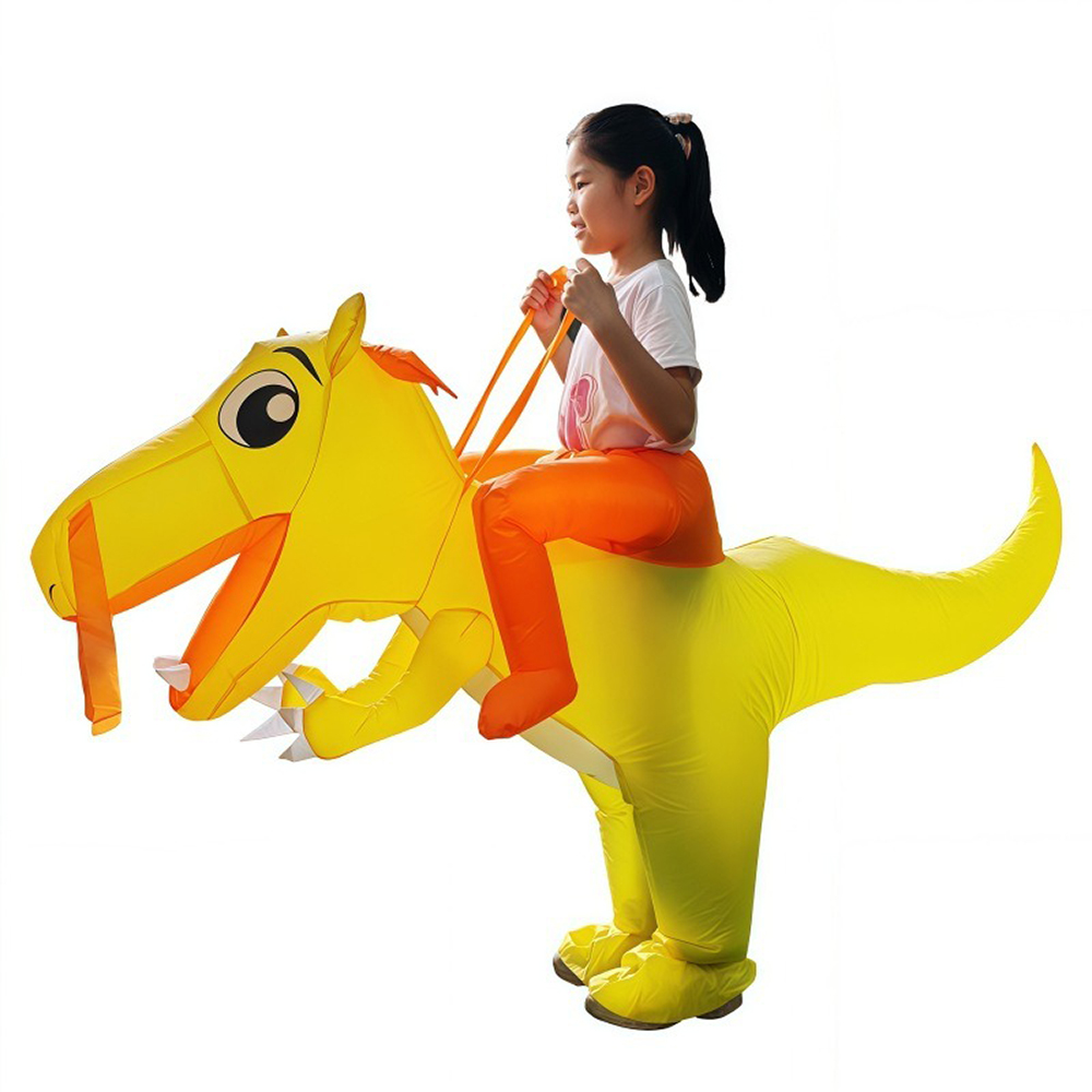Kinder-Dinosaurier-Reitkostüm  – Inflatable Dinosaur Costume Adult Bewertung und Preis