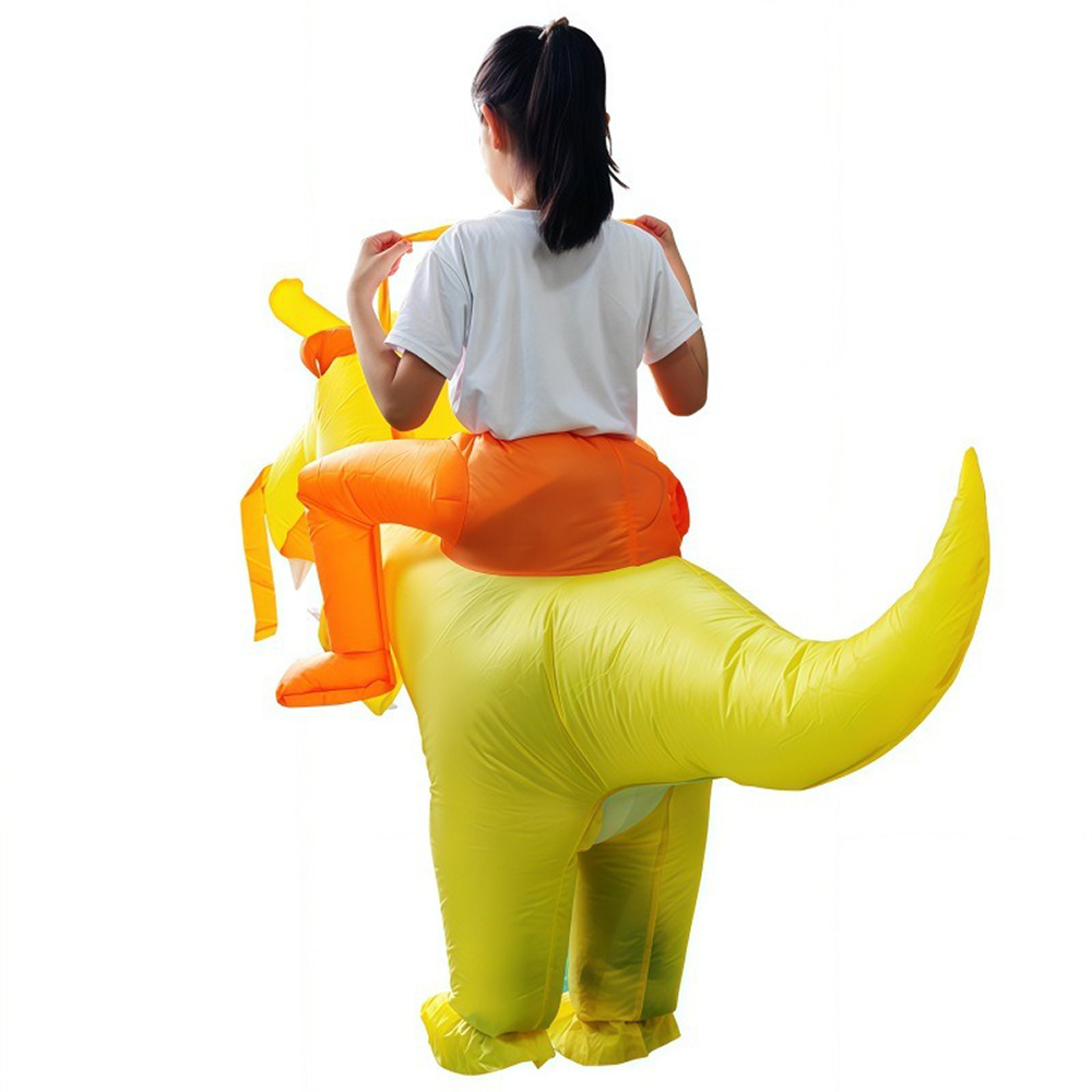 Kinder-Dinosaurier-Reitkostüm  – Inflatable Dinosaur Costume Adult Bewertung und Preis