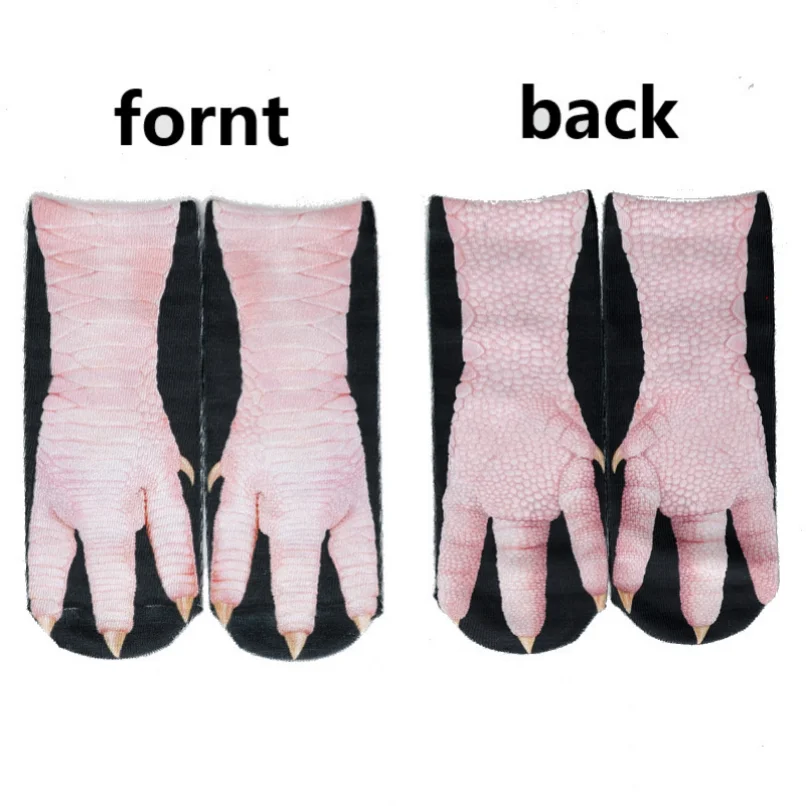 Niedliche Socken mit 3D-Druck, – Funny Chicken Leg Socks Bewertung und Preis