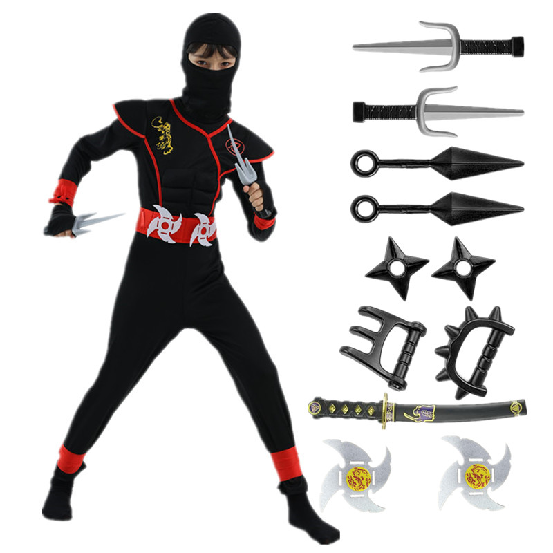 Ninja-Halloween-Kostüm für Jun – Spiderman Jumpsuit Kids Bewertung und Preis