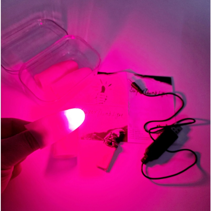 7-Farben-Lichtpaar-Set zum Auf – Thumb Tip Magic Trick Set Bewertung und Preis