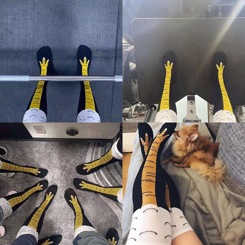 Damen-Hühnerpfoten-Socken, Ani – Funny Chicken Leg Socks Bewertung und Preis