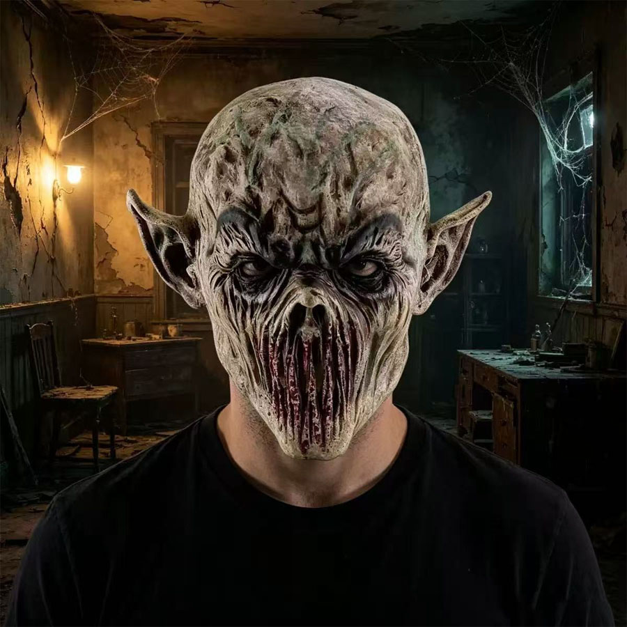 Halloween Grusel-Monster-Maske – Latex Alien Mask Realistic Bewertung und Preis