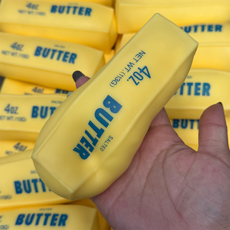 Butter-Stick Squishy Stressbal – Novelty Gifts Bewertung und Preis