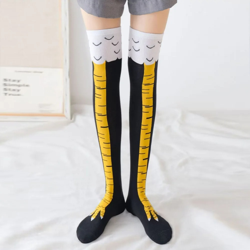 Hühnerpfoten Lange Socken für  – Funny Chicken Leg Socks Bewertung und Preis