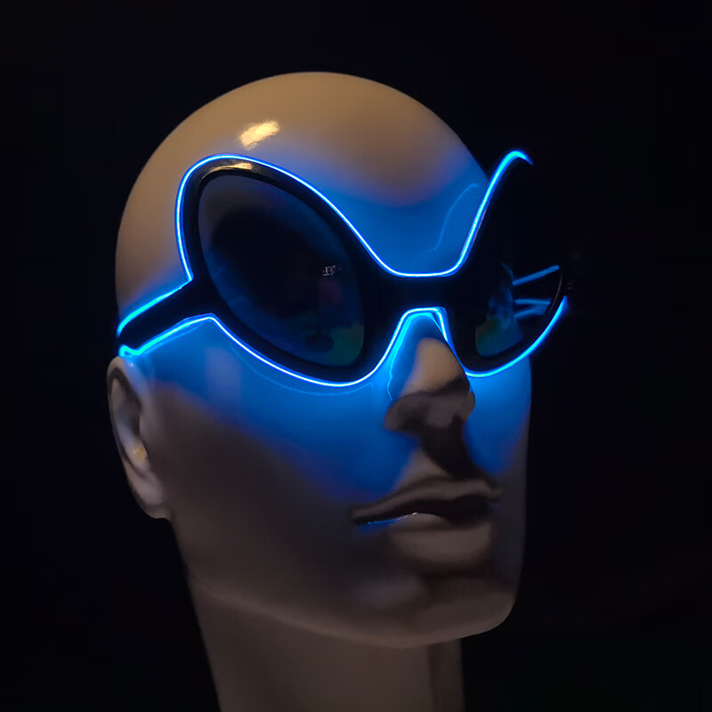 Coole leuchtende LED-Alien-Bri – Glow In The Dark Party Glasses Bewertung und Preis