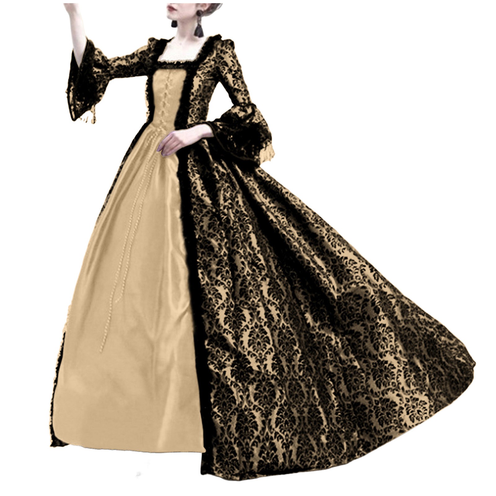 Halloween Cosplay Palast-Kostü – Medieval Renaissance Dress Women Bewertung und Preis