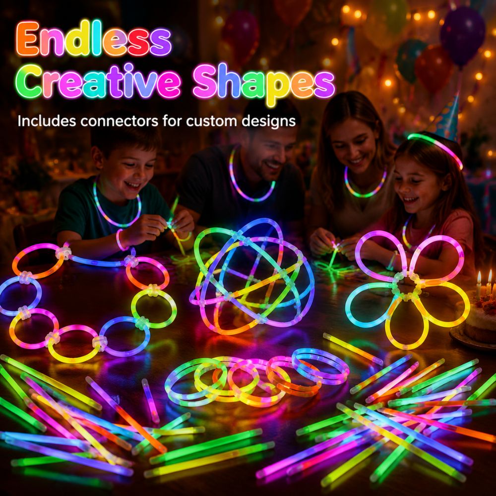 48/95 Stück Fluoreszierende Le – Glow In The Dark Party Glasses Bewertung und Preis